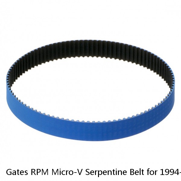 Gates RPM Micro-V Serpentine Belt for 1994-1999 Mercedes-Benz SL600 6.0L V12 xn