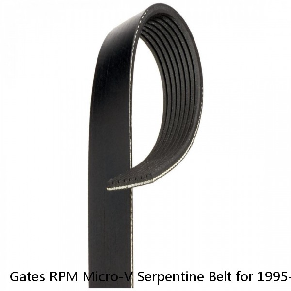 Gates RPM Micro-V Serpentine Belt for 1995-1999 Ford Crown Victoria 4.6L V8 pk