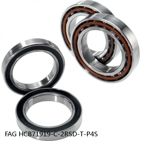 HCB71919-C-2RSD-T-P4S FAG precision ball bearings