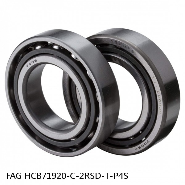 HCB71920-C-2RSD-T-P4S FAG high precision bearings